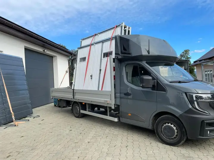 Realisierung eines Stahl-Garagentors 1
